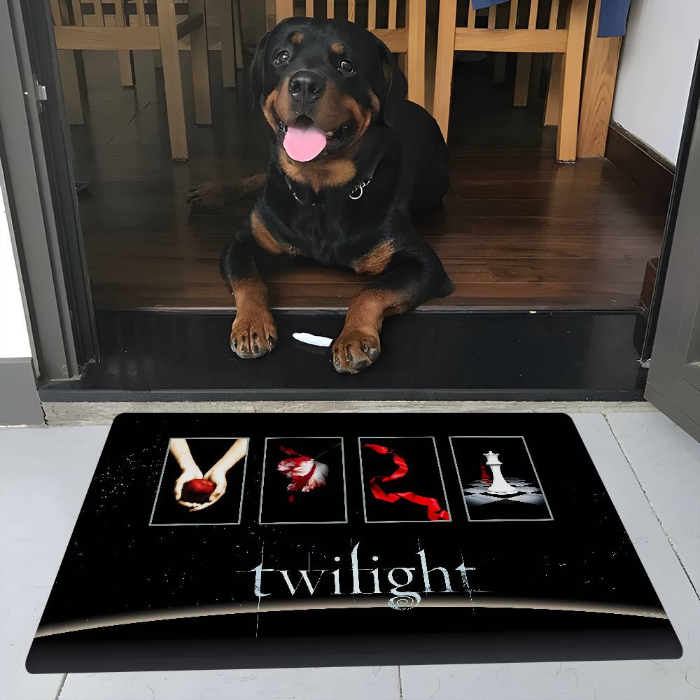 Vampir Fantasy Film T-Twilight Fußmatte Günstiger Rutschfest Modern Wohnzimmer Balkon Bedruckte Nachttischmatten