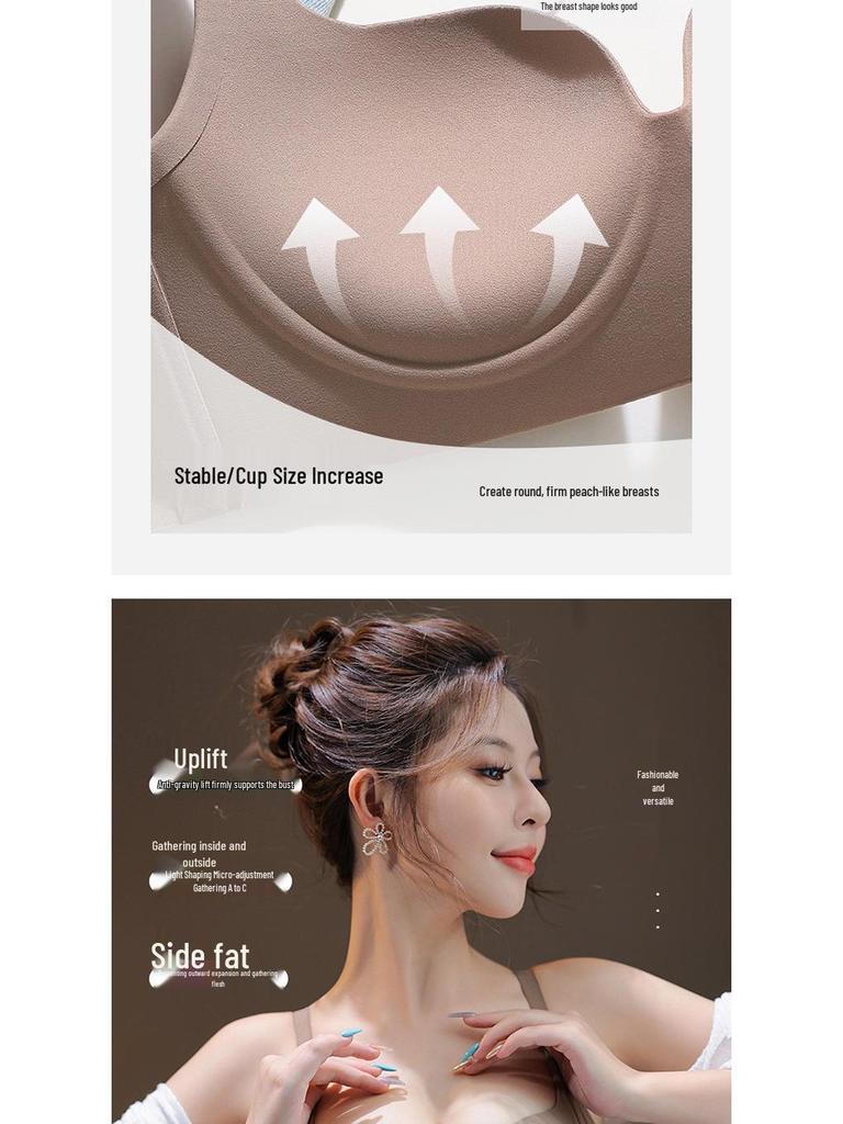 Seamless Push-Up Bra: Wire-Free, Lifting, Breathable, Comfortable, Fashionable, Sexy for Women