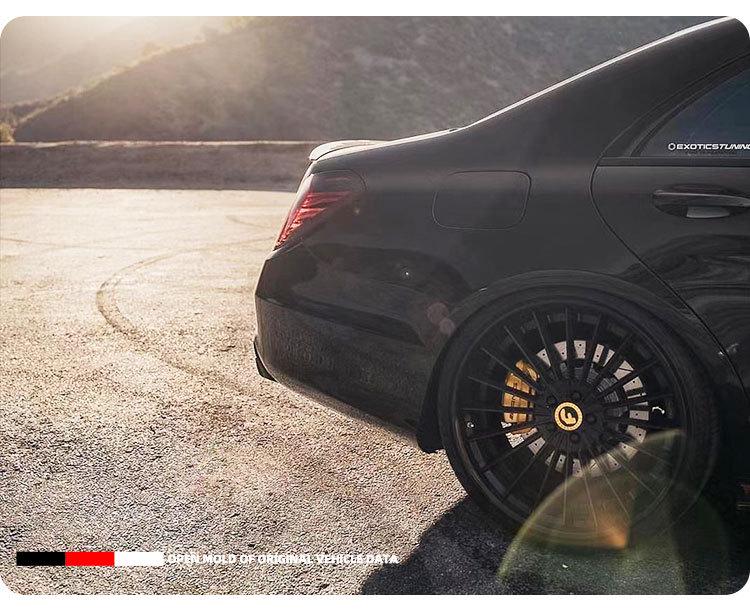 Mercedes W222 S-Class 14-17 AMG S65 Pre-Facelift Wide Body Kit: Front Bumper, Rear Bumper, Side Skirts