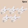 5pcs Plastic Quilt Pegs Beach Towel Clips Laundry Clothes Pegs Clamps Home Hanging Clip Clothespins Bathroom Organization