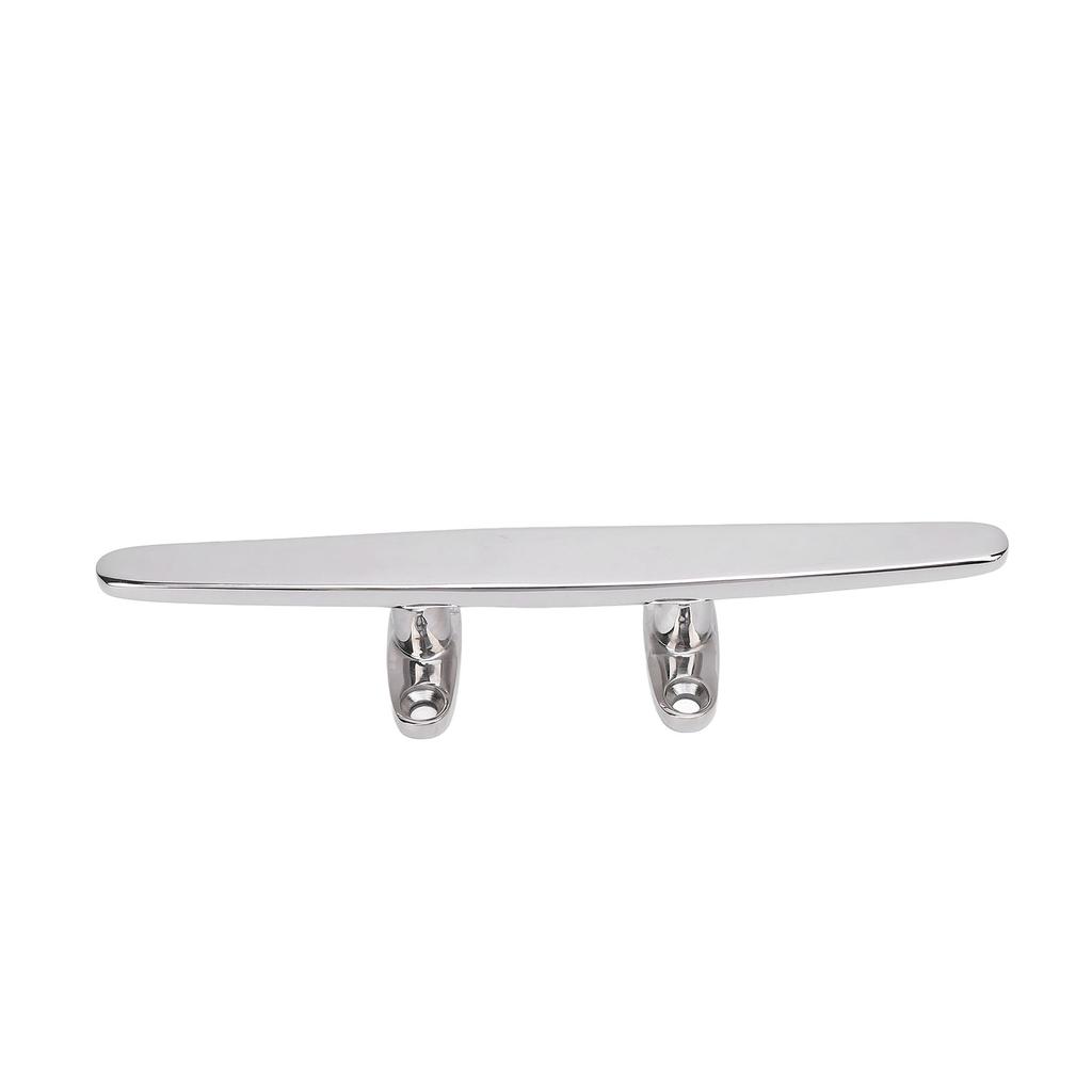 10in Dock Cleat 316 Stainless Steel Polished Heavy Duty Deck Rope Cleat for Boat Yacht Marine