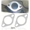 2 pieces of car exhaust gaskets - muffler high-temperature sealing gasket, enhanced high-temperature gasket
