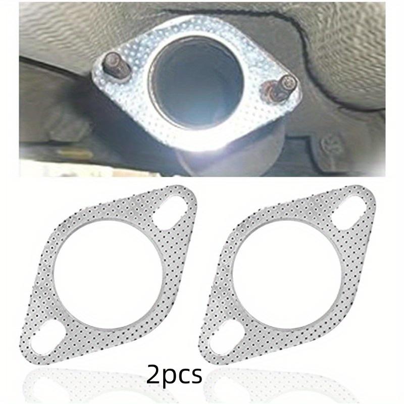 2 pieces of car exhaust gaskets - muffler high-temperature sealing gasket, enhanced high-temperature gasket
