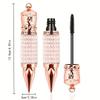 Queen's Scepter Schwarze Wasserdichte Mascara Verlängert Wimpern Extension Dicke Seidenfaser Mascara Damen Make-up Augenkosmetik