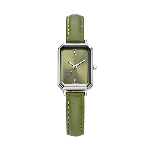 Renata R Octagone Olive Leather Watch RWRLLL6BF001WHOL0
