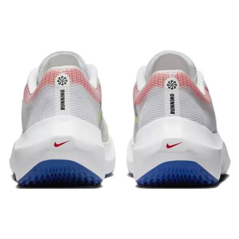 Nike Zoom Fly 5 Running Shoes Men Low Top White/Yellow/Blue/Pink Sneakers Casual DX1599-100