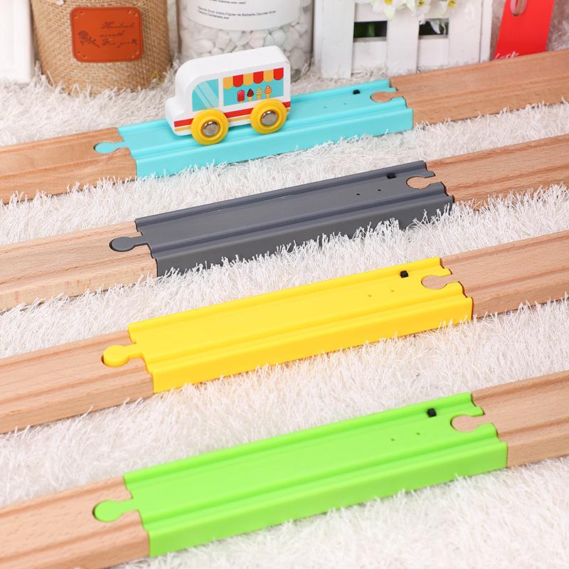 Electric Touch-Activated Train Track Button Compatible with Wooden Tracks
