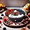 Chocolate Fondue Elegant Set Home And Electric Fondue House Set Melting Experience Or Parties Electric Set Minutes Kit