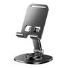 Universal Foldable Metal Phone & Tablet Stand - Rotatable & Ideal for Live Streaming