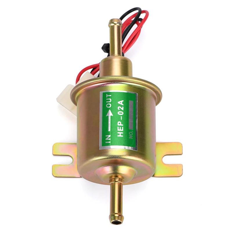 Hep-02A New Universal 12V Electric Fuel Pump For Carburetor Motorcycle Atv