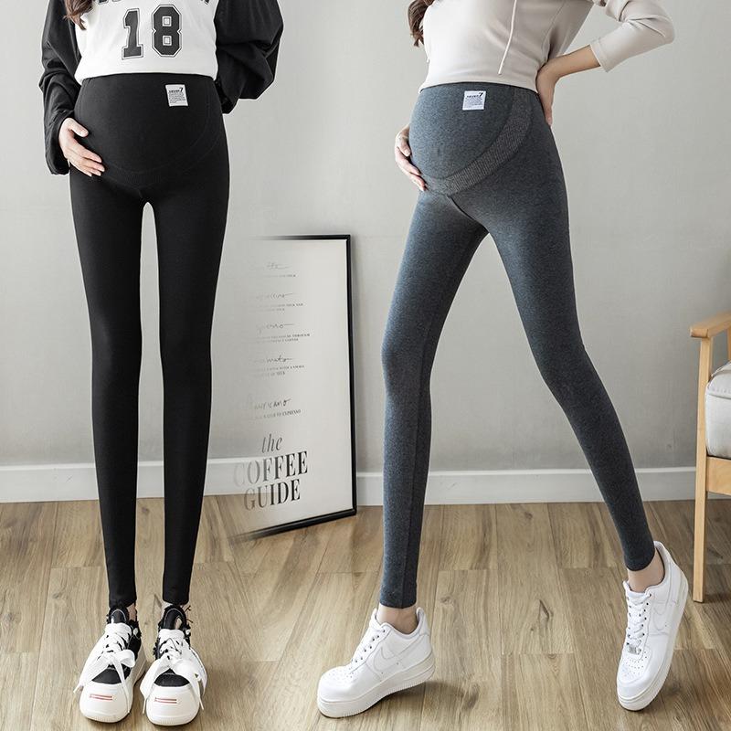 Large Size Maternity Leggings Cotton Pants Autumn and Winter New Winter Outer Velvet Thickened Thermal Pants Winter Wear