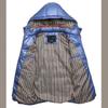 Men's  Winter Warm Long Coat  Hood Thick Warm Windbreaker Men Outerwear Parka Cotton Padded Jacket