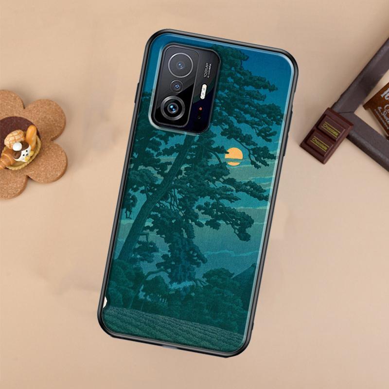 Japanese Ukiyoe Case For Xiaomi 14T 11T 12T 13T Pro 13 14 Ultra POCO X7 Pro X3 X5 F3 F5 F6 M6 X6 Pro Cover