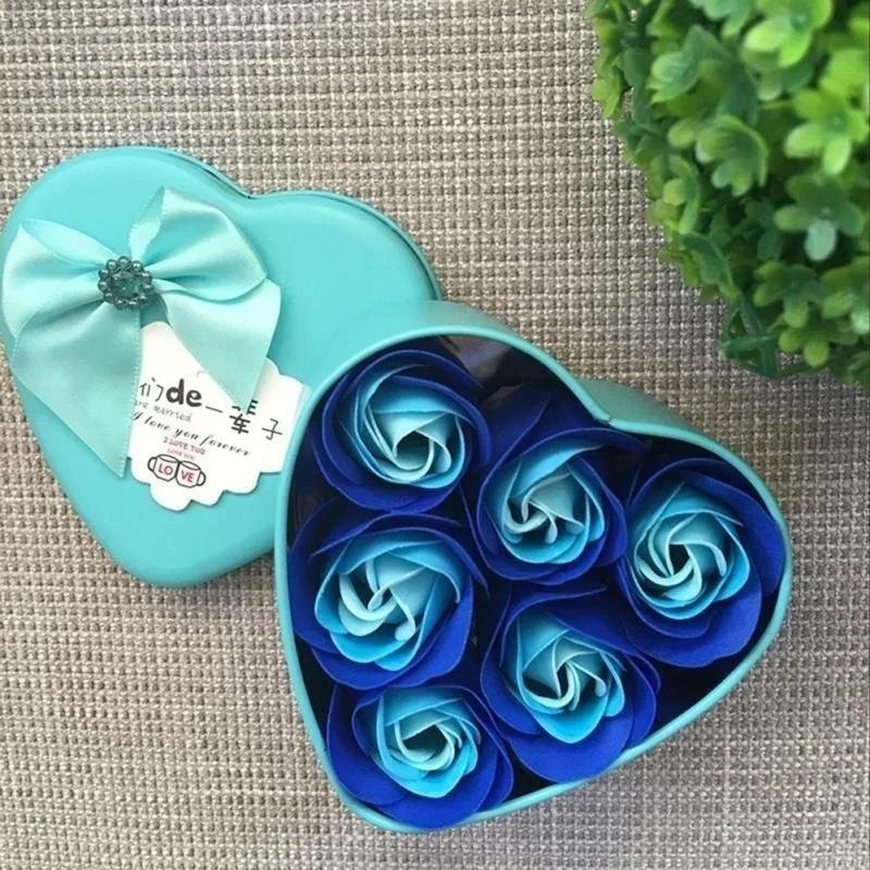 Soap Flower Heart-shaped Artificial Handmade Flower Home Simple And Beautiful Decoration Valentine's Day Creative Gift