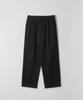 Easy O One-Tuck Chino Wide Pants_Black
