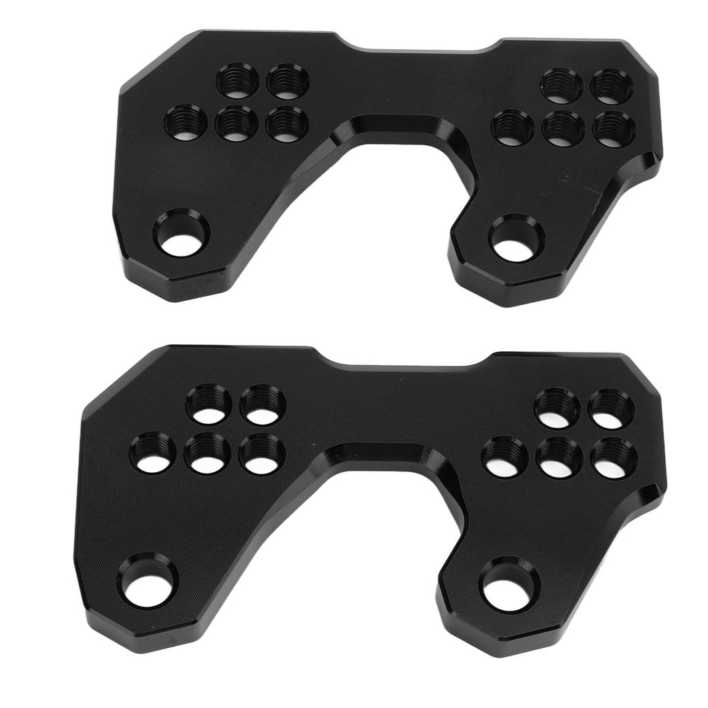 Support de levier de vitesse arrière pour passager, 2 pièces, en alliage d'aluminium CNC, pour YZF R3 MT25 MT03, noir