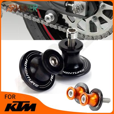 Bobines de bras oscillant de moto 10 mm, vis de support, accessoires en aluminium pour KTM 1050 1090 1190 Adventure 1290 Super Adventure