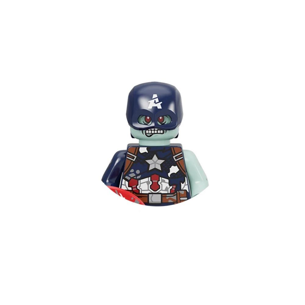 Disney Hot 3D Mini Avengers Superhero Character Model Set Building Blocks Assembling Toys Children's Birthday Gifts Boys Girls