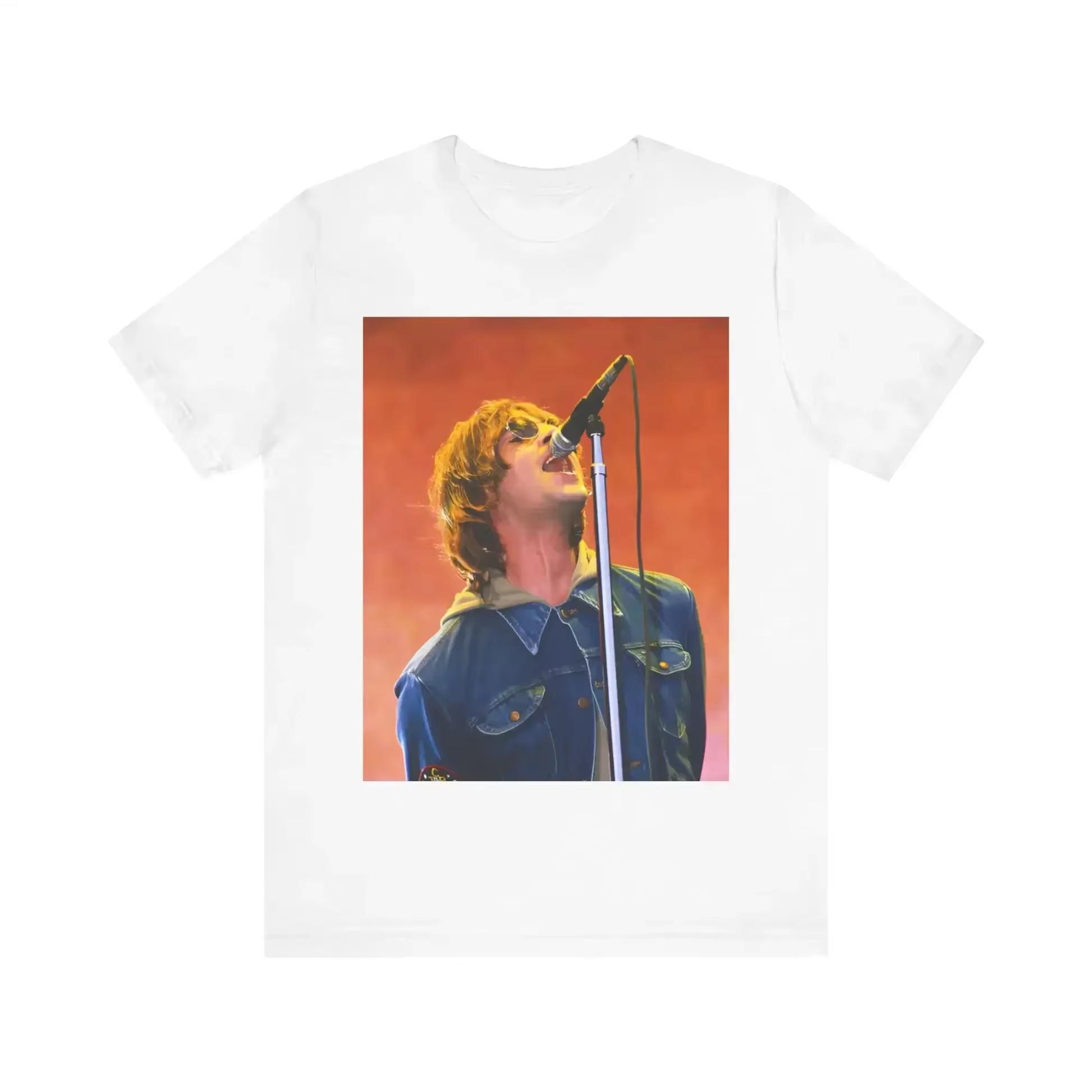 

Band Character Print T-shirt A Novel and Retro Short-sleeved Outfit A Gift for Y2k Fans Fashion Streetwear Autumn Shirt S