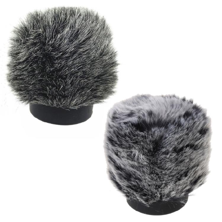Microphone Windscreen Outdoor Artificial Fur Windshield for Rode Videomic Go II