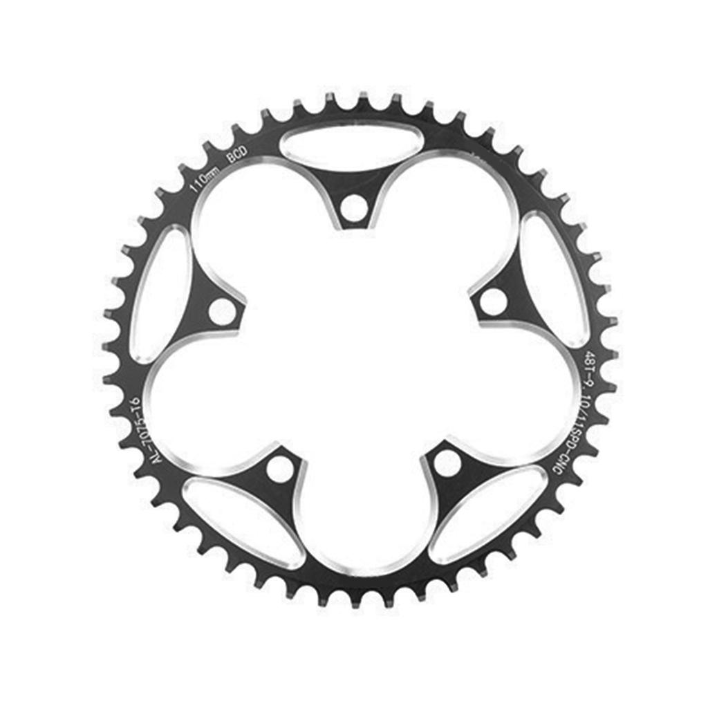 Angrenaj pentru biciclete de munte, montat direct, cu 5 șuruburi, rotund, 110BCD/130BCD, îngust și lat, pentru angrenajul bicicletelor