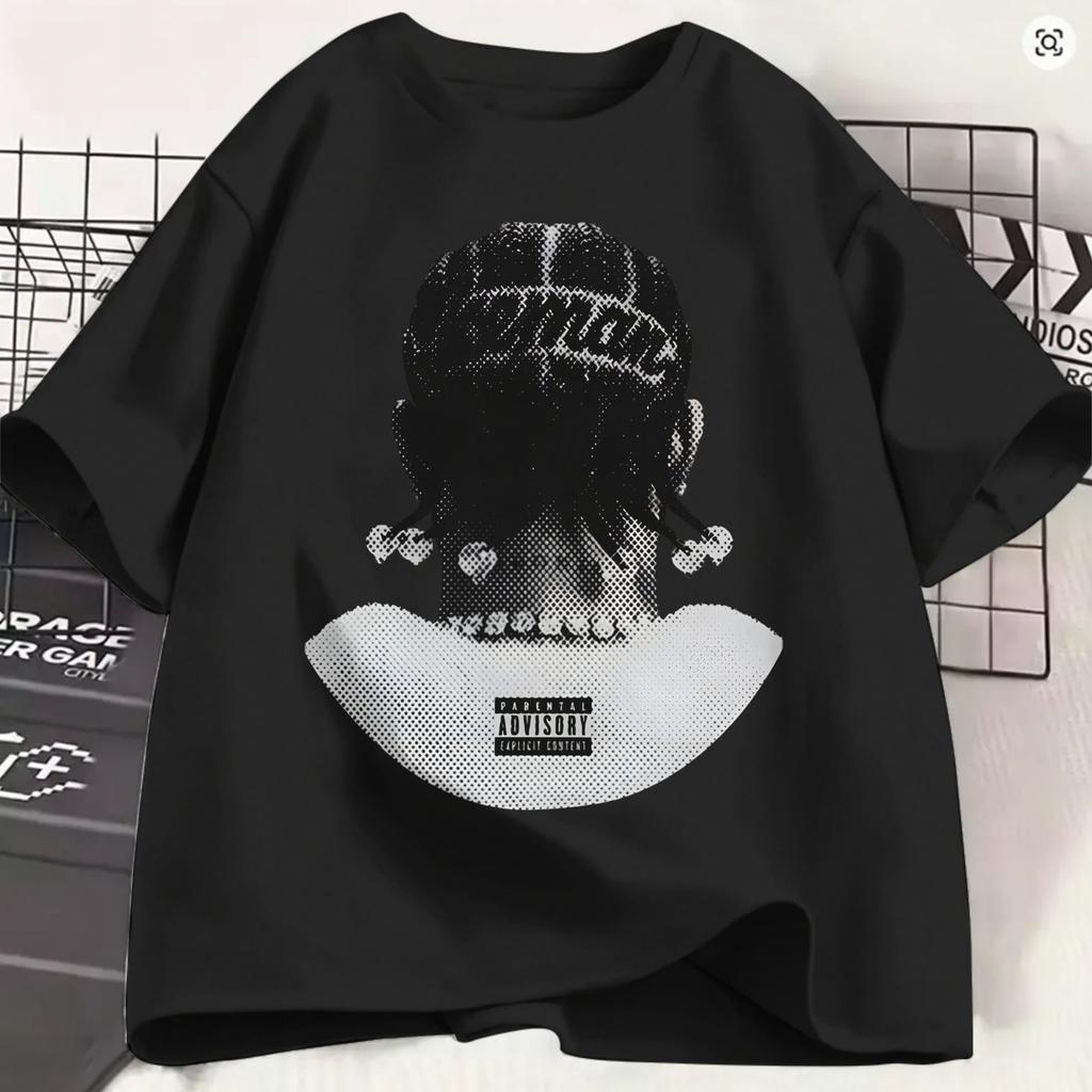 Unisexs TShirt Rapper Drake Iceunisex Album Novelty Cotton Tees Short Sleeve T Shirts Crewneck Clothing Printed