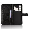 For ZTE nubia Neo 3 GT 5G Wallet Case Dot Pattern Imprint PU Leather Phone Cover with Wrist Strap