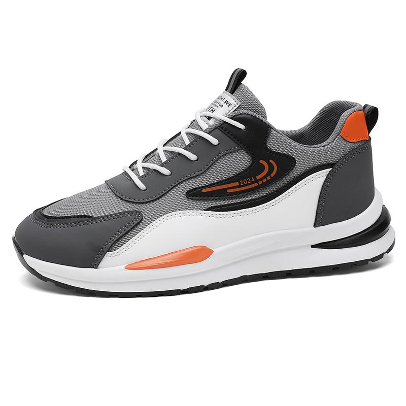 

Студенческая сетчатая дышащая повседневная спортивная обувь с мягкой подошвой для всесезонного комфорта кроссовки для бега на открытом воздухе модные универсальные мужские кроссовки 44