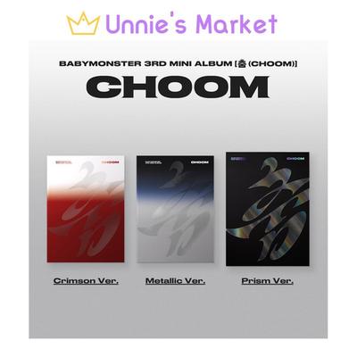 [Pre-order] BABYMONSTER [CHOOM] 3rd MINI ALBUM + Free Gift