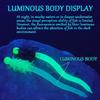 Luminous Design Luminous Simulated Earthworms Soft Material Glowing Effect Fishing Lures Hook Included Simulated Appearance