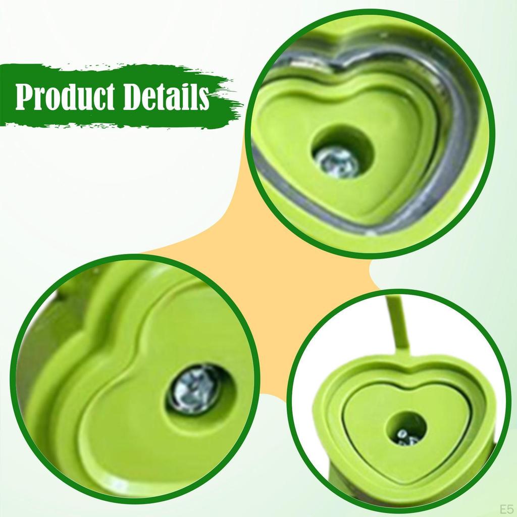 Pin Button Maker Die Model DIY Machine Supplies Interchangeable Heart Shaped for