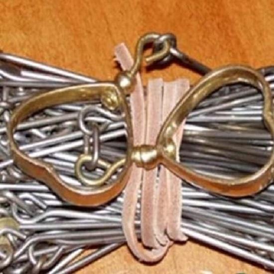 SURVEY CHAIN GI WIRE 66 FEET WITH brass tag  10 ARROW FREE