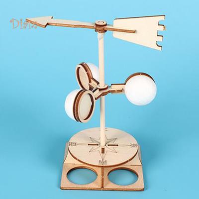 Baby Bear Kids DIY Wind Vane Model Kit Scientific Physics Experiment Educational Toys
