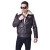 Chinese Size MAPLESTEED Genuine Leather Jacket Men Pilot Jacket Flight Aviator Coat 100% Cowhide Fur Collar Mens Leather Jacket Winter 177