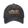 Gorillaz The Mountain Tour Baseball Caps Merch For Unisex Adjustable Trucker Hat