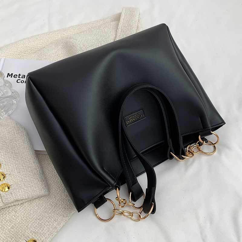 Damska letnia modna torba na ramię o dużej pojemności: Wszechstronna, Modna, Niszowa Torba o Teksturze