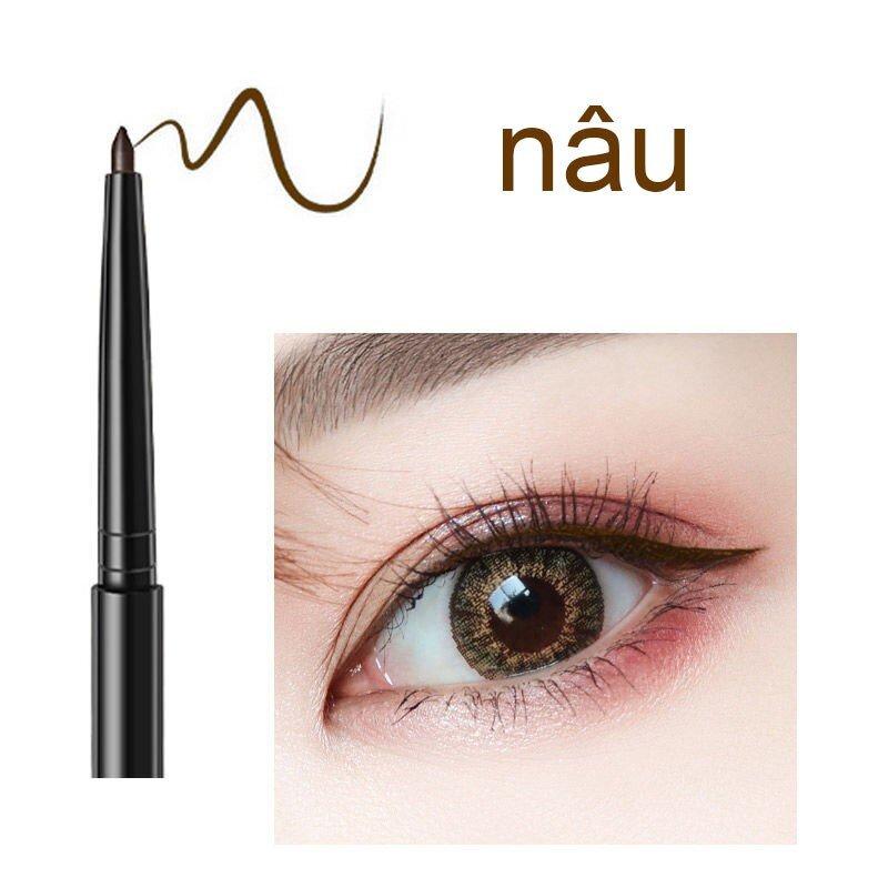 

Водостойкая черная автоматическая подводка для глаз Карандаш для больших глаз Макияж Длительная подводка для глаз Быстросохнущая ручка