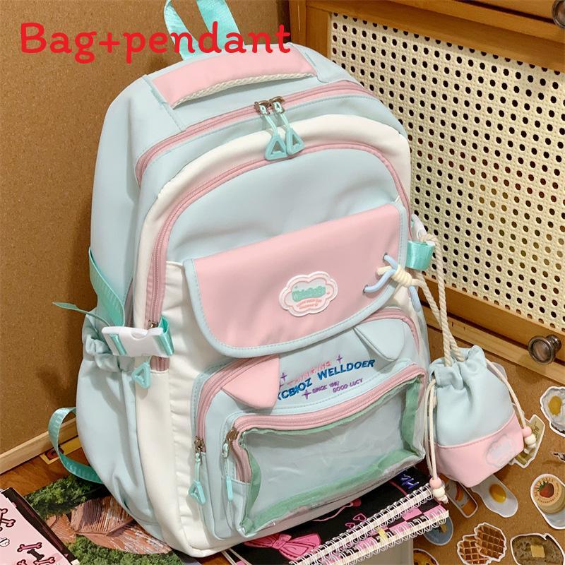 College Style Youth Backpack With Padded Laptop Sleeve And Water Resistant Material