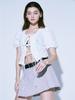 Amadyu Crinkle Puff Blouse_White