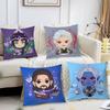 Cute Cartoon Style Baldurs Gate Pillow Case Printed Pillowcase for Living Room Sofa Cushion Cover & Bedroom Decor