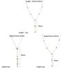 Lightweight Geometric Stainless Steel Necklace For Women With Zirconia Detailing For Daily Wear