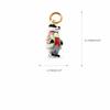 Copper Rococo Animal Figure Charm Pendant Gold Plated Cute Retro Charms For Women Diy Handcraft Bracelet Necklace Accessories