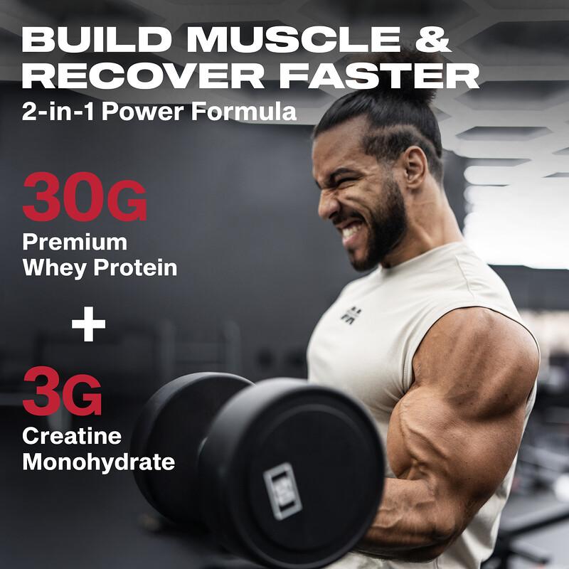 Nitro-Tech™ Whey Protein, Strawberry, 4 Lbs (1.81 Kg)