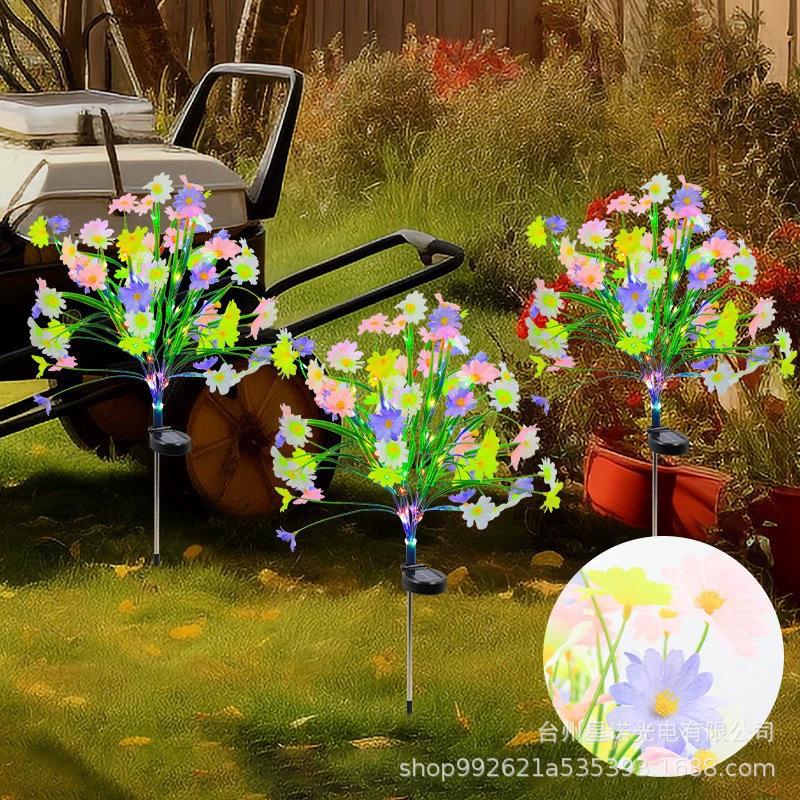 Hot Sale LED Firefly Solar Garden Lawn Waterproof Outdoor Camping Light