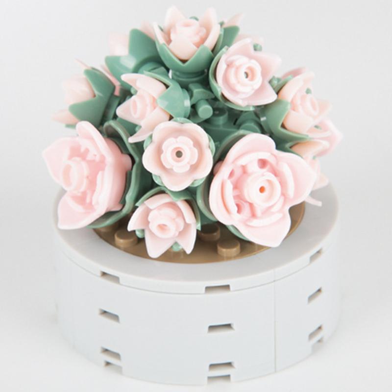 

Сделай сам MOC Комнатные растения Суккуленты Кактус Гипсофила Бонсай Сады Романтичный Конструктор Модель Кирпичики Детские Наборы Комплекты Игрушки