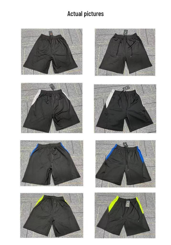 Men's Breathable Sports Shorts - Summer Training, Running, Tennis, Fitness, Comfortable Five-Point Pants