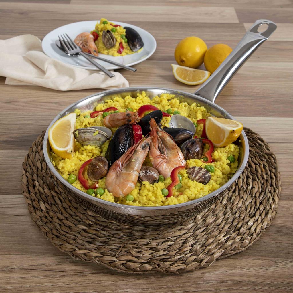 Serenk Modernist 3 Piece Steel Cookware Set