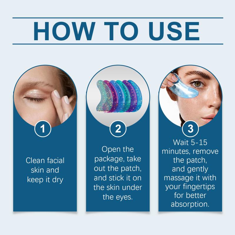 Moisturizing And Hydrating Eye Mask Gently Nourishes And Lightens Wrinkles Around The Eyes Leaving The Skin Smooth Eye Patches