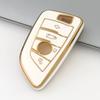 Auto TPU Autoschlüsselhülle Abdeckung Schale Schlüsselanhänger Halter Schutz für BMW X1 X3 X5 X6 Serie 1 2 5 7 F15 F16 E53 E70 E39 F10 F30 G30