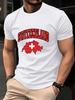 Switzerland Swiss Flag Prints Cotton TShirts Mens Summer Soft Oversized T Shirt ONeck Short Sleeve Tops Basic Male Clothes